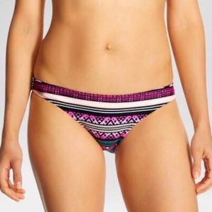 NWT multicolor Aztec print swimsuit bottom size Medium